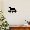 CIFbuy™ Metal Art Dog Key Holder 6-Inch Multi-Function Wall Organizer (TikTok, temu pick-up service)