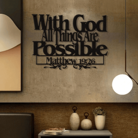 CIFbuy Vintage Farmhouse iron Wall Art with Inspirational Bible Verses for Home Church Prayer Room Decor(TikTok, temu pick-up service)