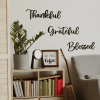 CIFbuy 3 Piece Thanksgiving Scripture Wall Art Set Inspirational Bible Verse Christian Home Decor Modern Housewarming Gift (TikTok