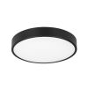 13" Flush Mount Light Integrated LED 3CCT Black Trim Finish