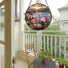 CIFbuy Acrylic Flamingo Garden Sun Catcher Window Door Hanging Outdoor Home Decor Colorful Ornamental Pendant(TikTok, temu pick-up service)