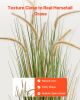 VEVOR Artificial Grass Plant, 2 Pack 47 inch Horsetail Reed Grass in Pot